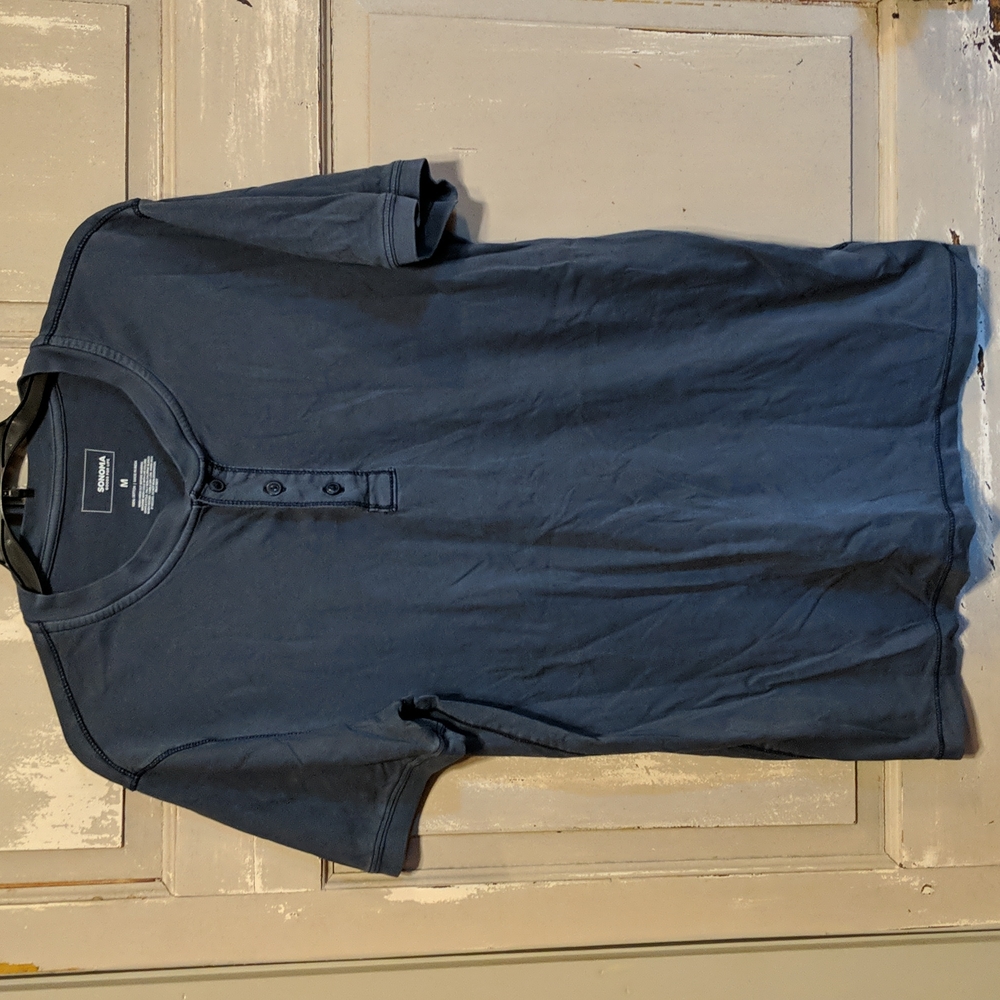 Men's Short Sleeve Tee Sonoma Button